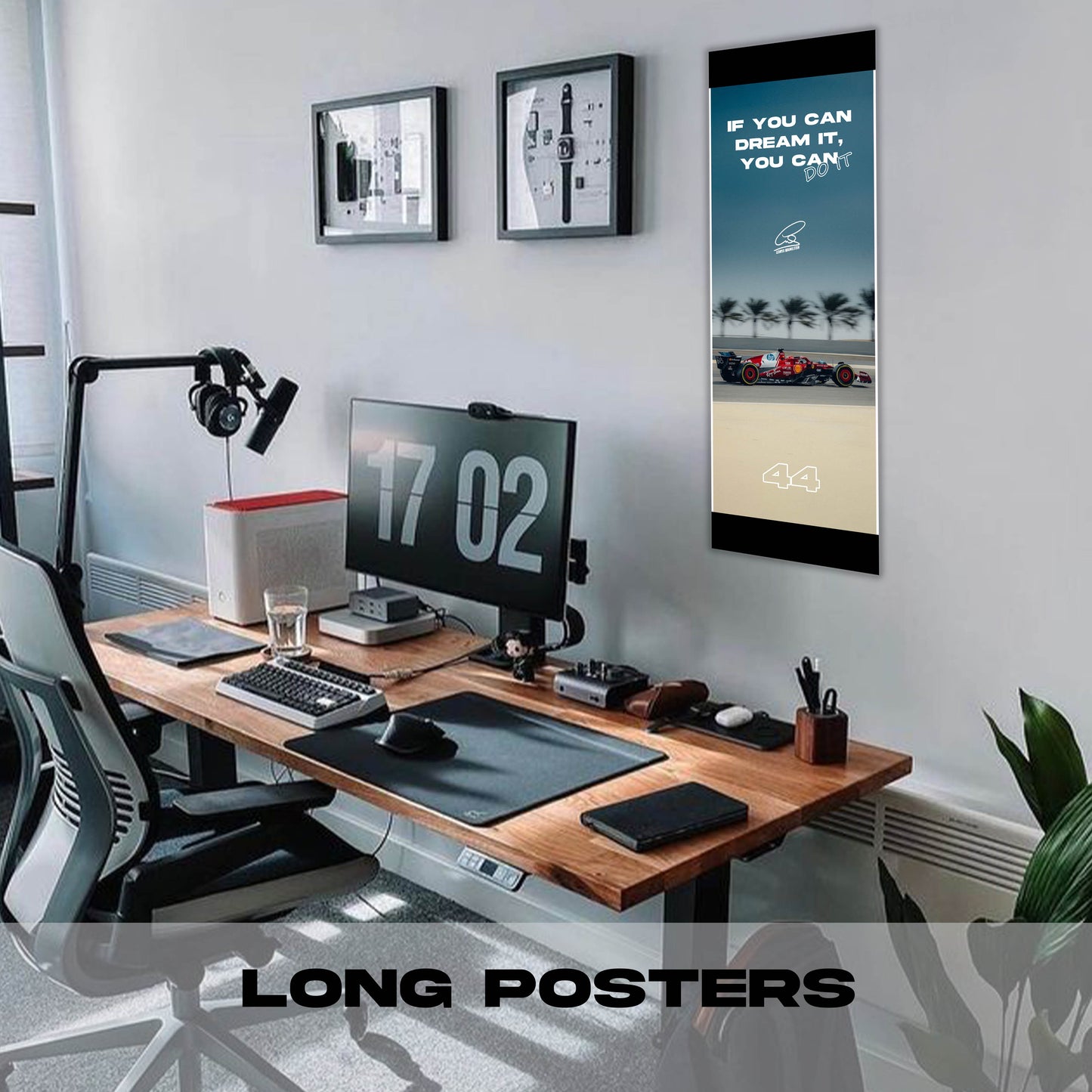 If u can dream it u can do it LEWIS V2 - Long Poster