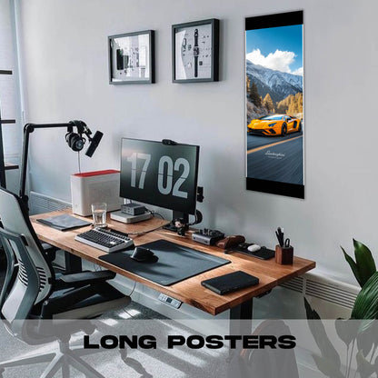 Lamborghini Aventador Yellow - Long Poster