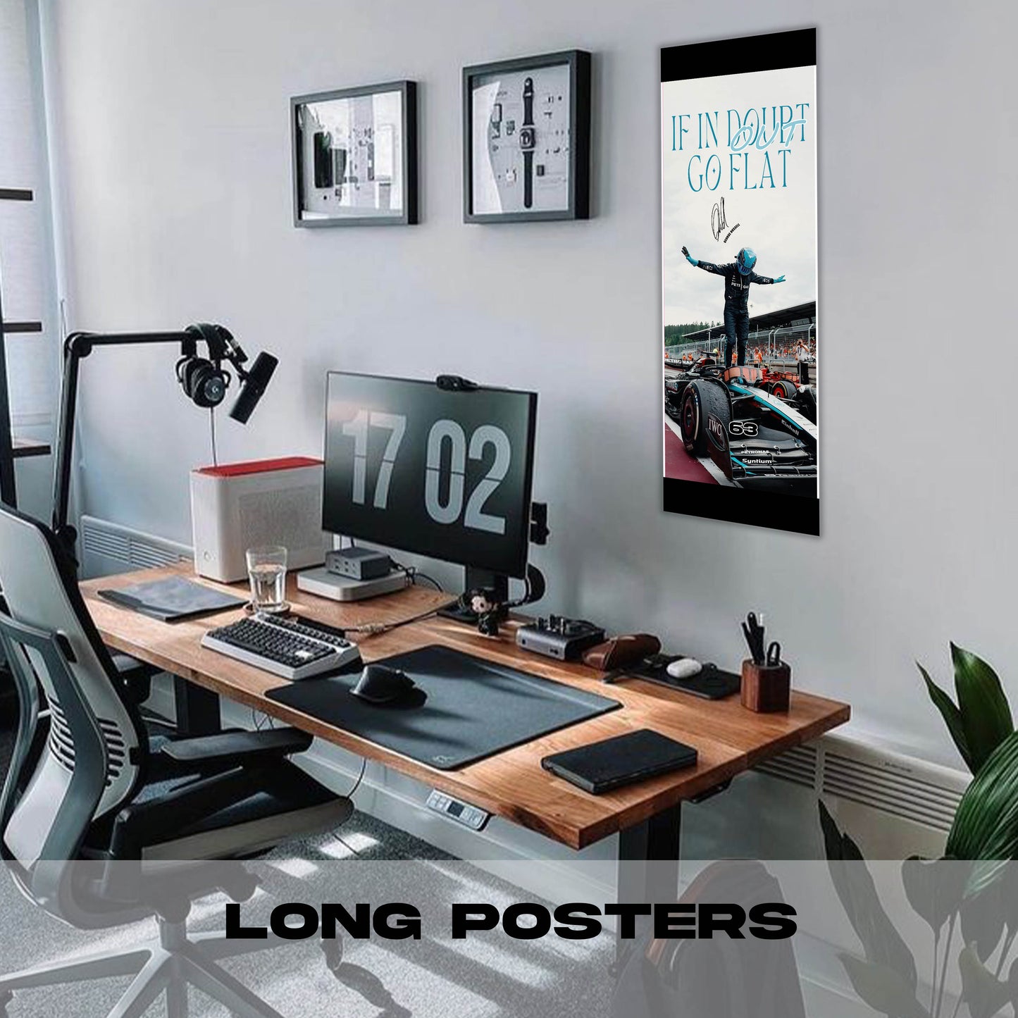 George Russell (if In doubt) - Long Poster