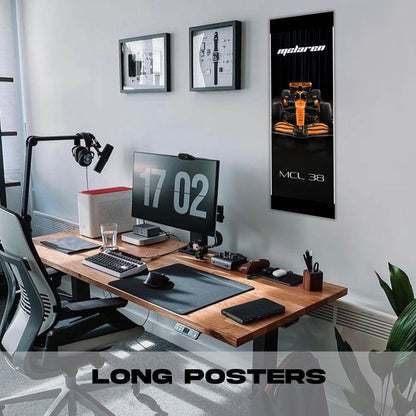 McLaren MCL38 - Long Poster