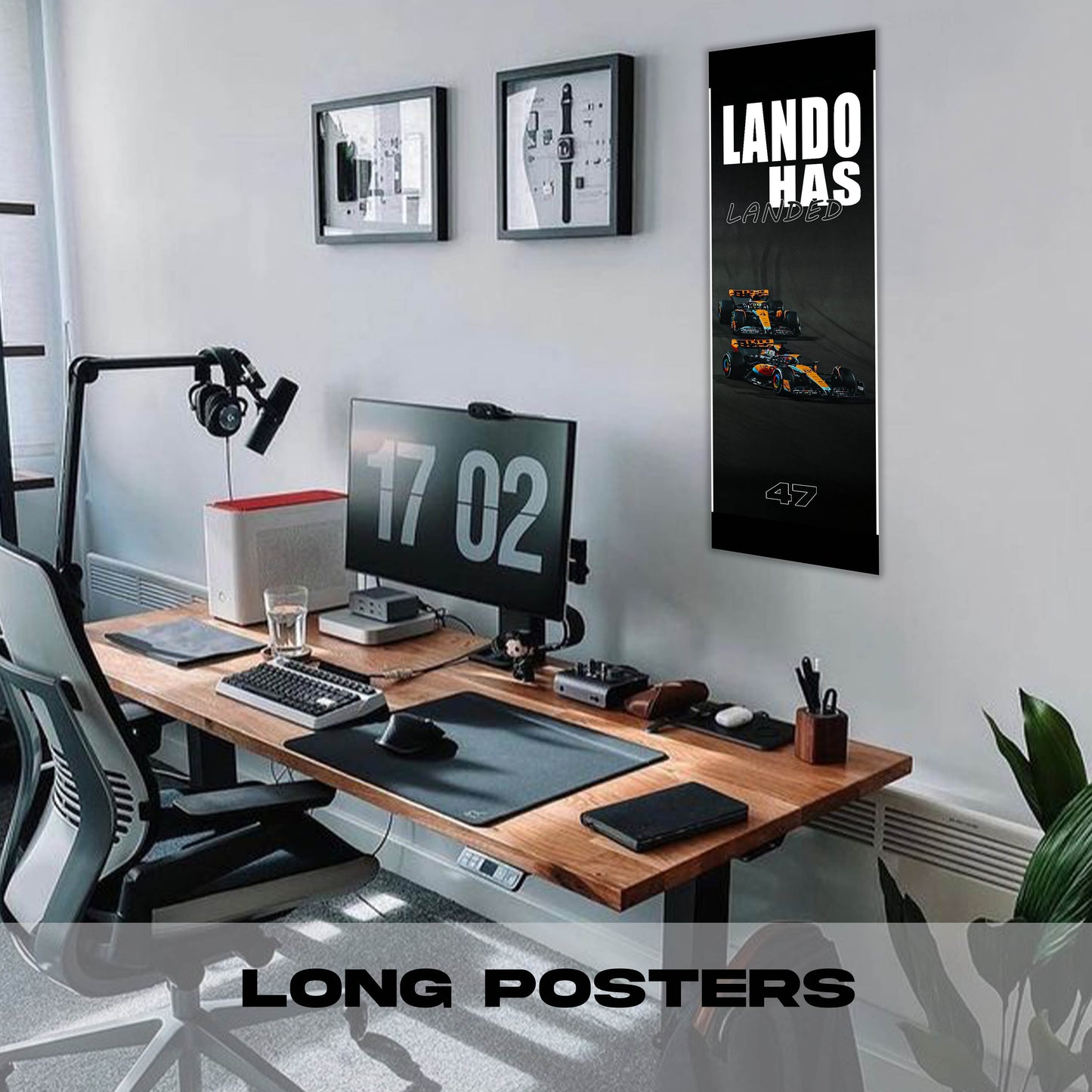 Lando Has Landed! - Long Poster