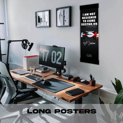 Ayrton Senna - Long Poster