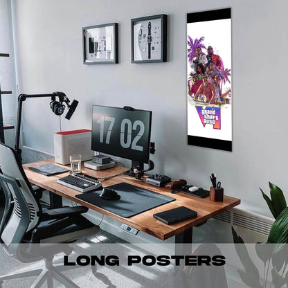 GTA 6 Game- Long Poster
