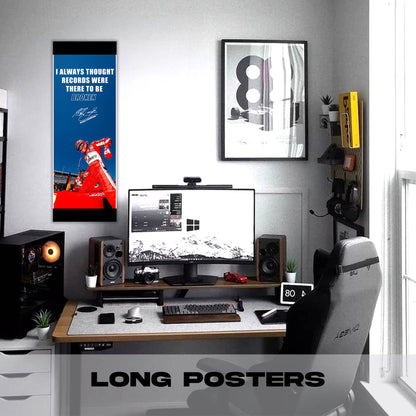 michael shumacher - Long Poster