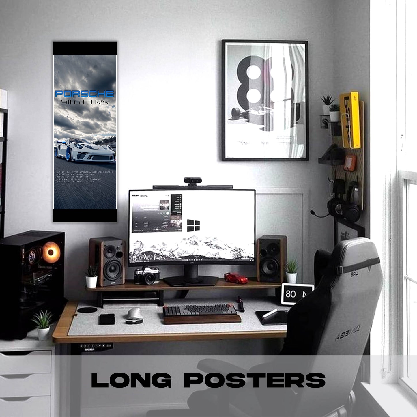Porsche 911 GT3 RS - Long Poster