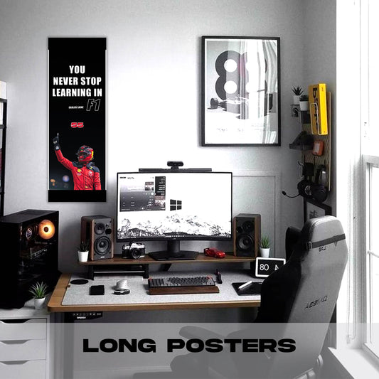 Carlos sainz - Long Poster