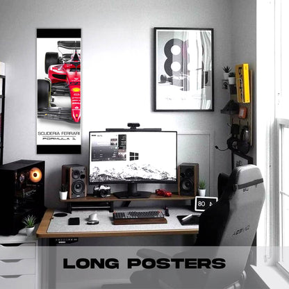 F1 Ferrari - Long Poster