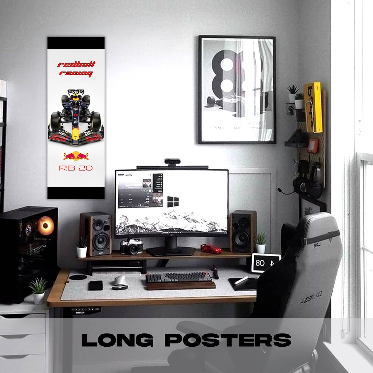F1 RedBull RB20 - Long Poster