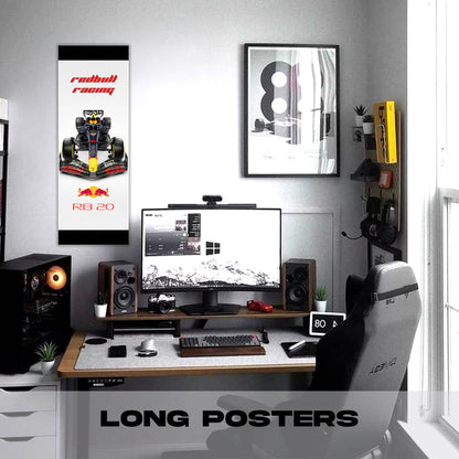 F1 RedBull RB20 - Long Poster