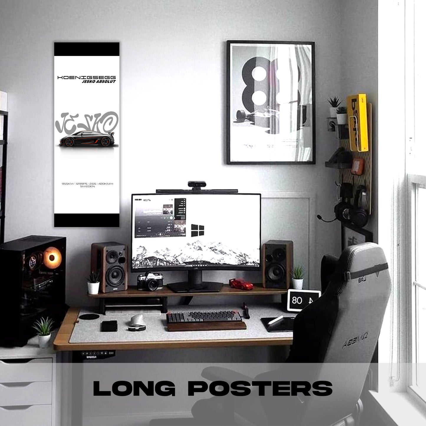 Koenigsegg Jesko - Long Poster