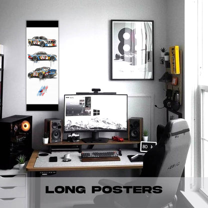 BMW 3.0  Racer - Long Poster