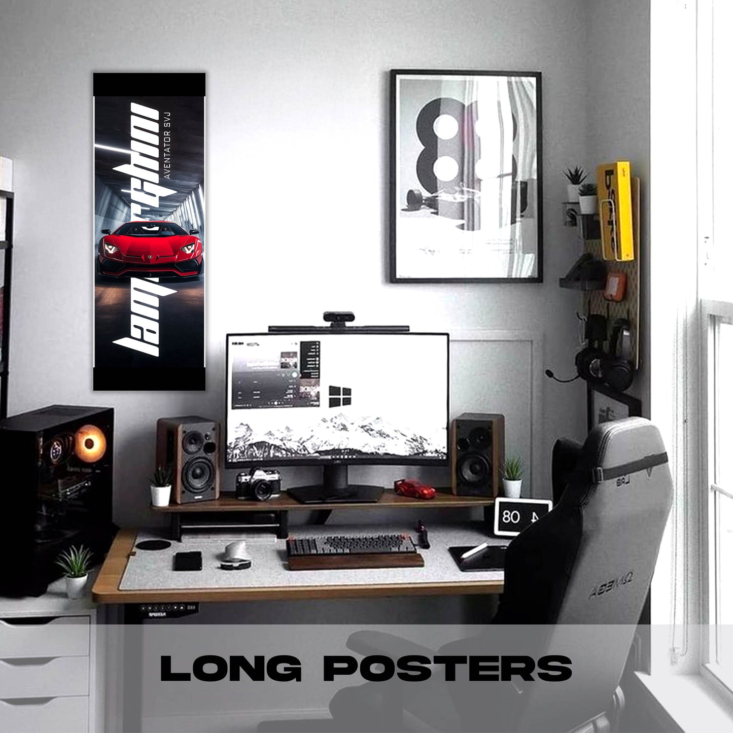 Lamborghini Aventador SVJ - Long Poster