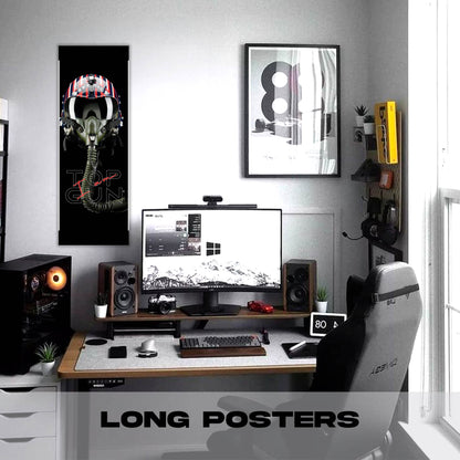 Maverick Helmet - Long Poster