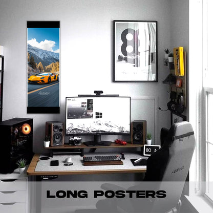 Lamborghini Aventador Yellow - Long Poster