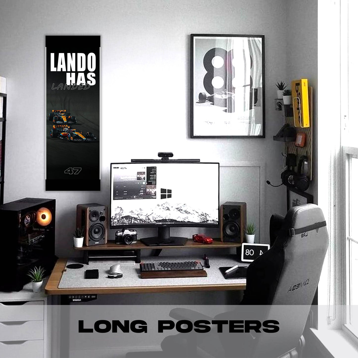 Lando Has Landed! - Long Poster