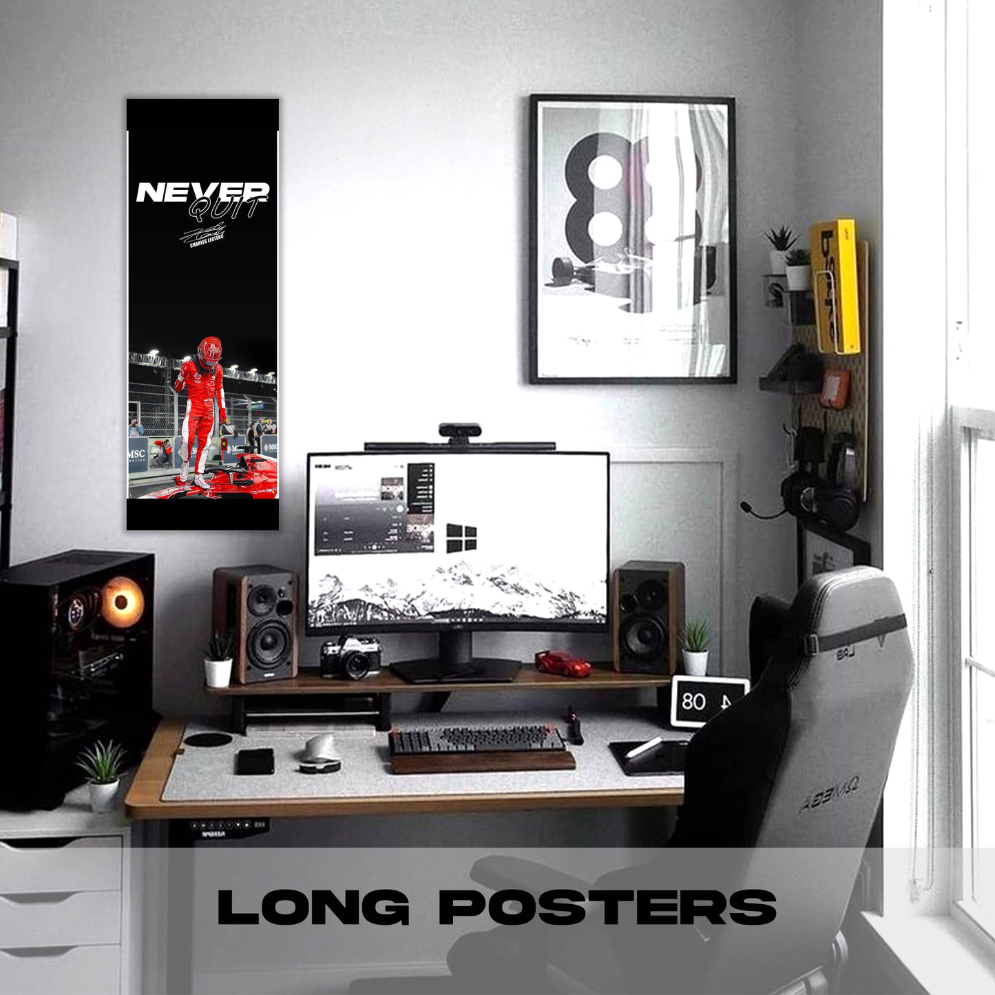 Charles Leclerc - Long Poster