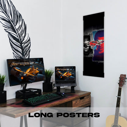 Super vs Batman - Long Poster