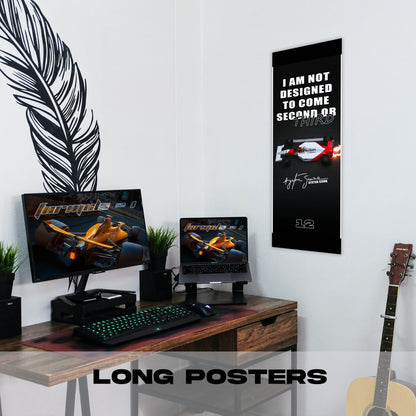 Ayrton Senna - Long Poster