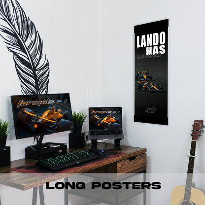 Lando Has Landed! - Long Poster