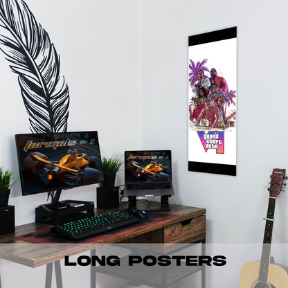 GTA 6 Game- Long Poster