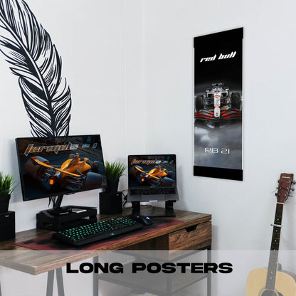 F1 Red Bull RB21 #22- Long Poster