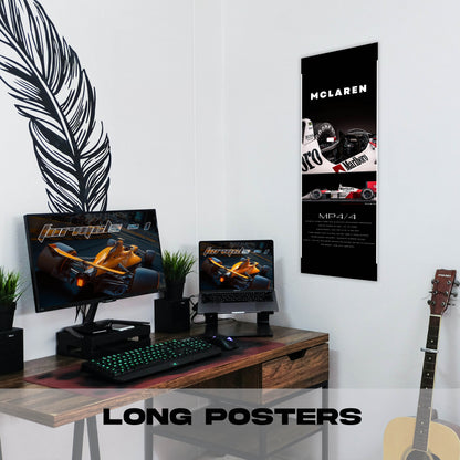 McLaren Mp4 Cockpit - Long Poster