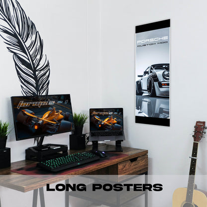 Porsche Mod - Long Poster