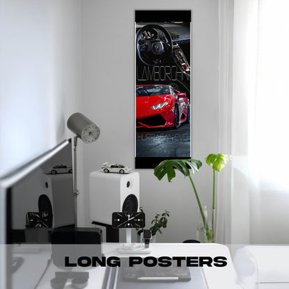 Lamborghini red - Long Poster
