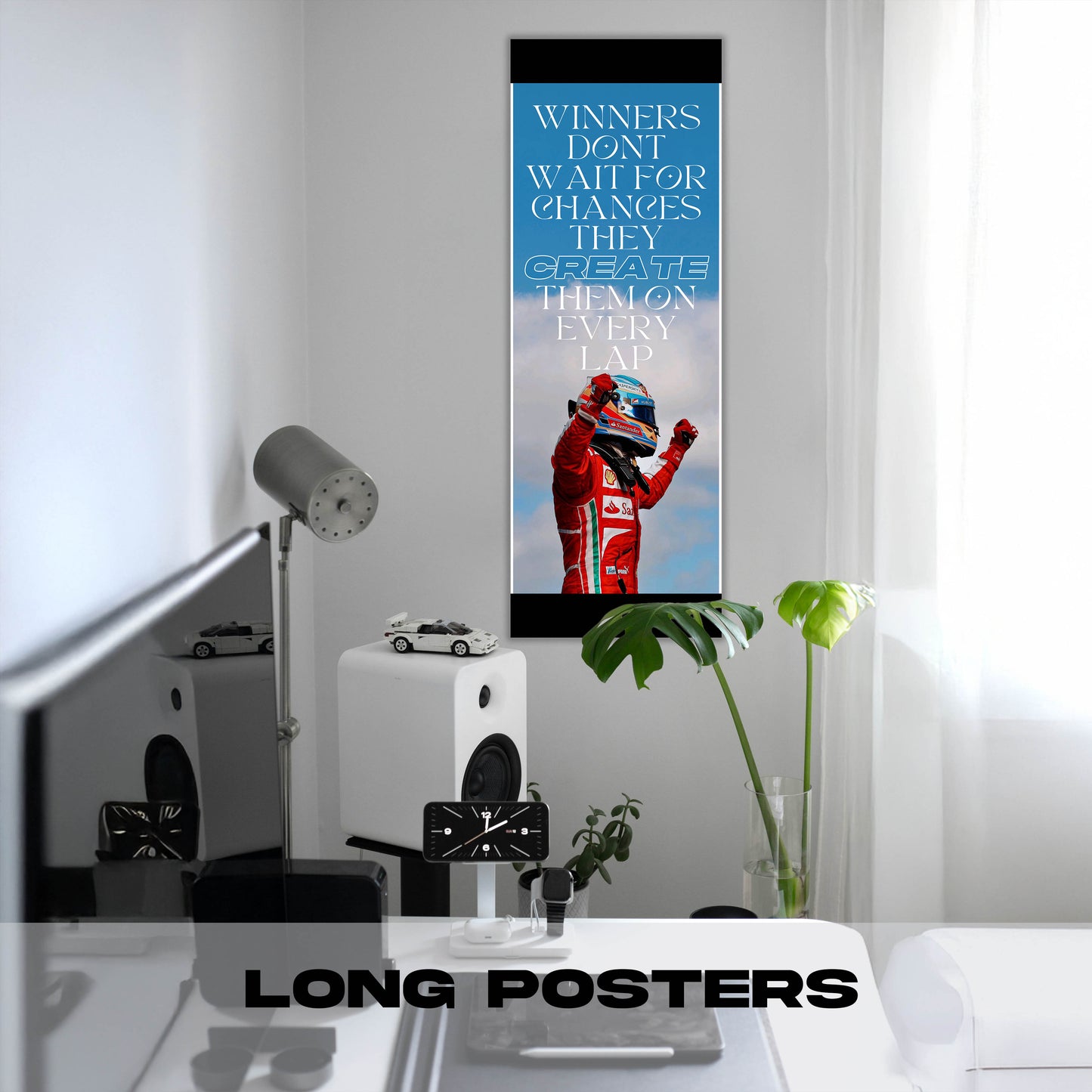 Man Winning Quote - Long Poster