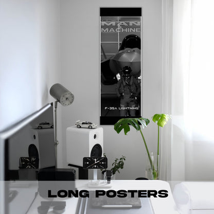F35A Lightning - Long Poster