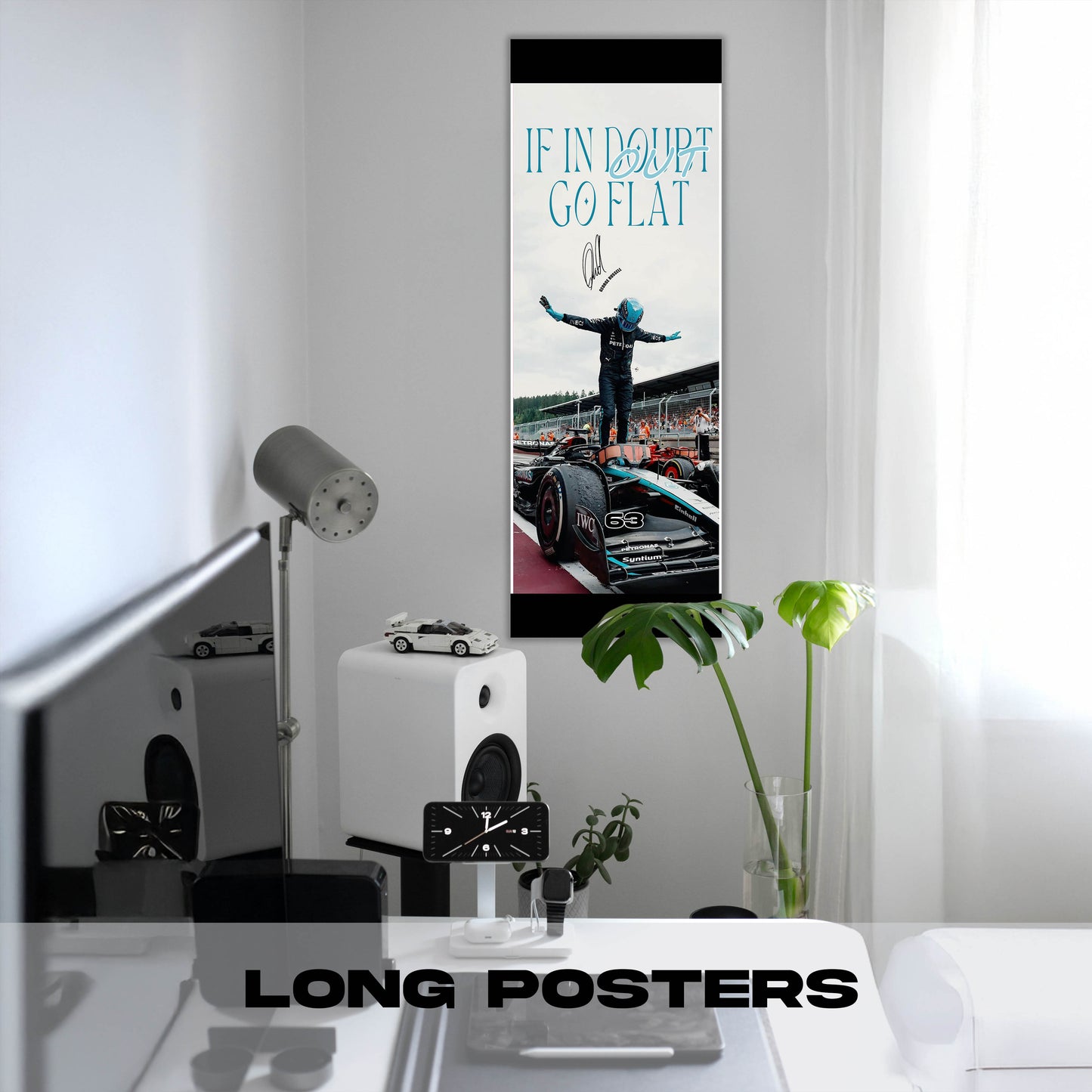 George Russell (if In doubt) - Long Poster