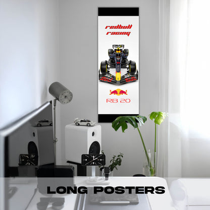 F1 RedBull RB20 - Long Poster
