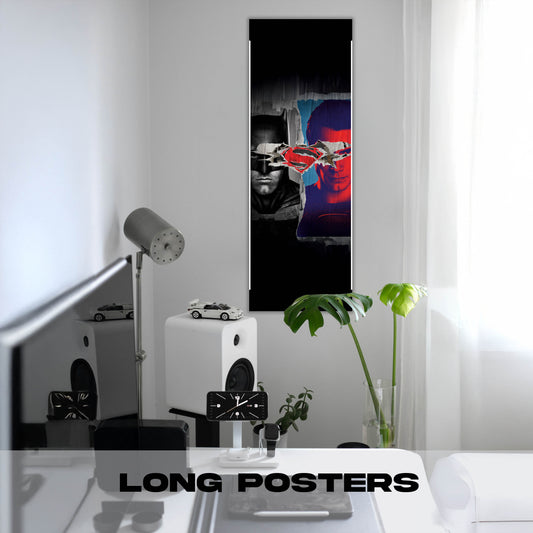 Super vs Batman - Long Poster