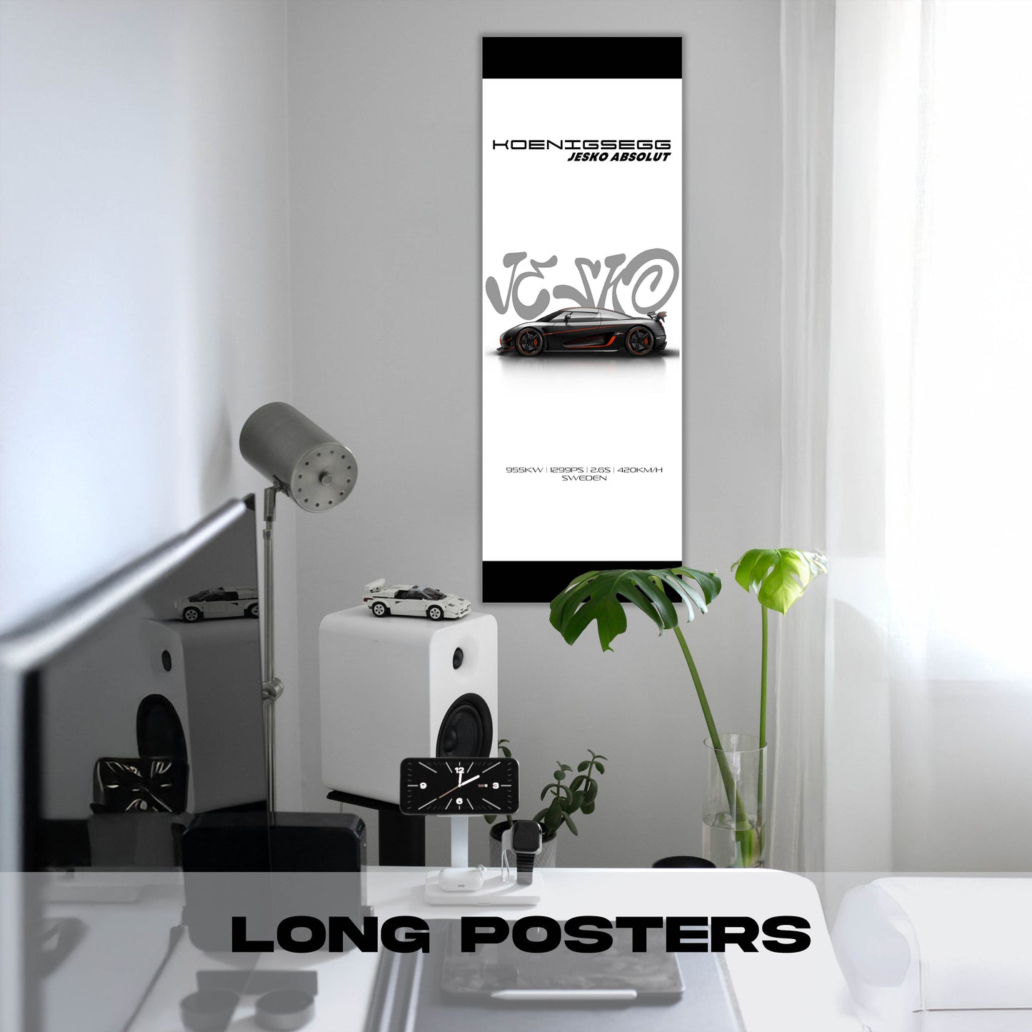 Koenigsegg Jesko - Long Poster