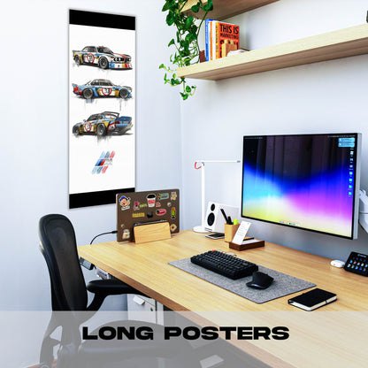 BMW 3.0  Racer - Long Poster