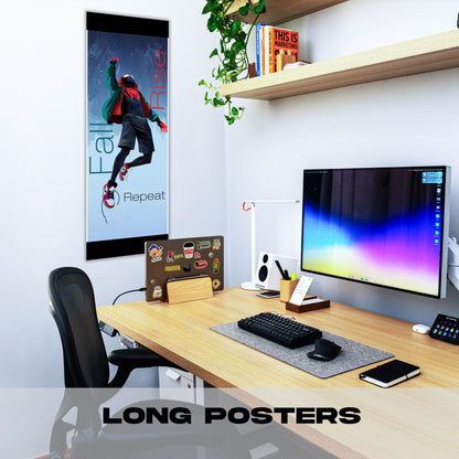 Fall Rise Repeat - Long Poster