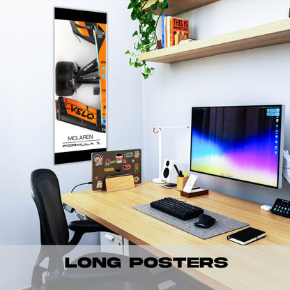 F1 MClaren - Long Poster