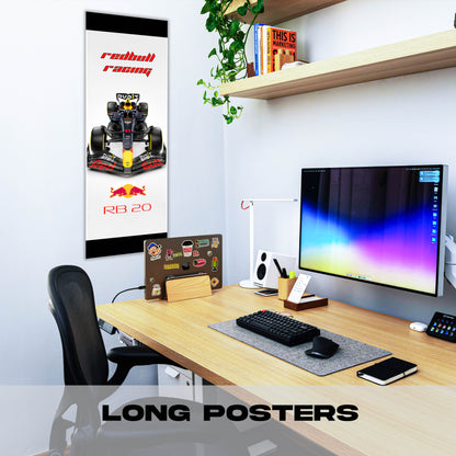 F1 RedBull RB20 - Long Poster