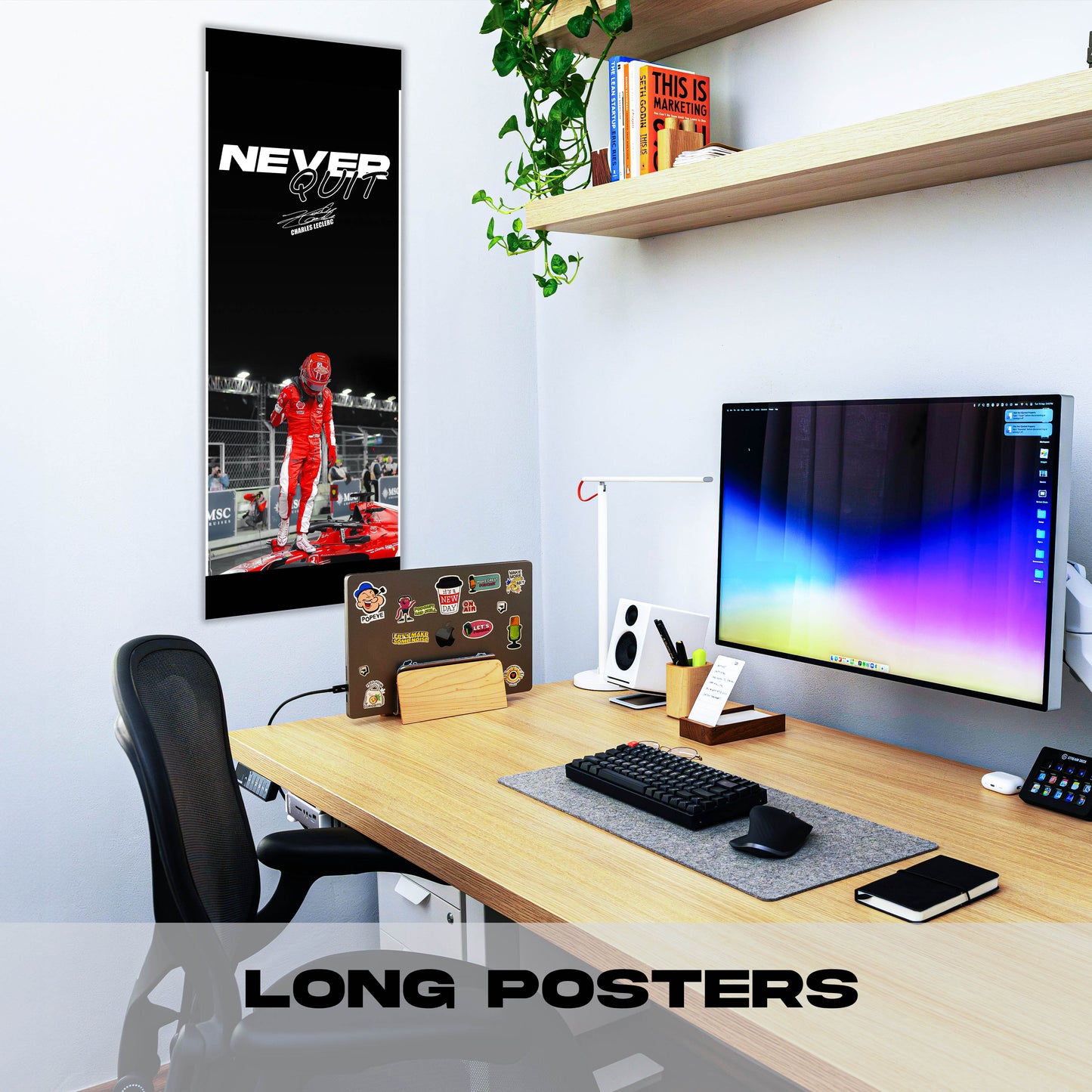 Charles Leclerc - Long Poster