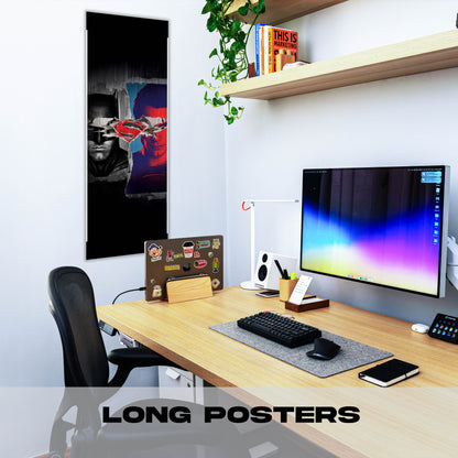 Super vs Batman - Long Poster