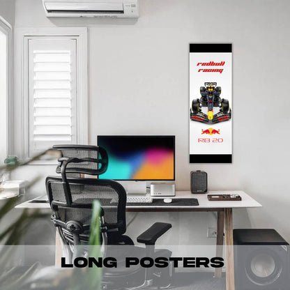 F1 RedBull RB20 - Long Poster