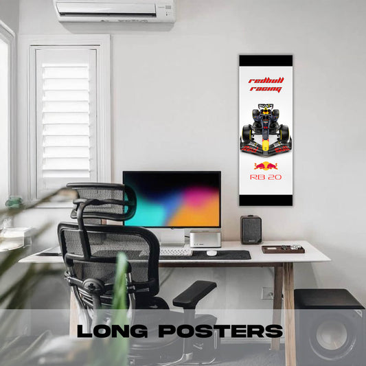 F1 RedBull RB20 - Long Poster