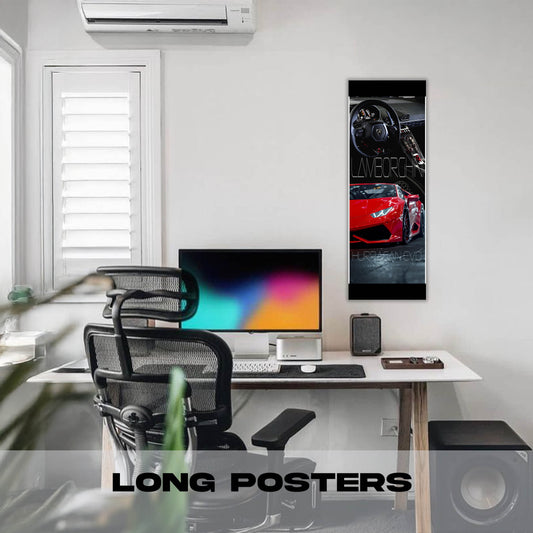 Lamborghini red - Long Poster