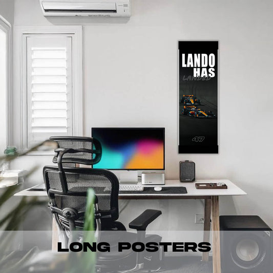 Lando Has Landed! - Long Poster
