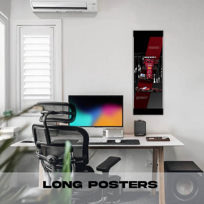 F1 Ferrari 25 Theme - Long Poster
