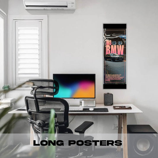 BMW M3 Classic - Long Poster