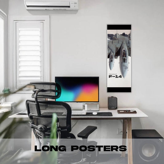 Fighter Jet F14 - Long Poster
