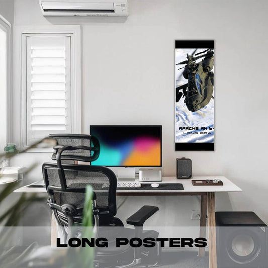 Apache AH64 - Long Poster