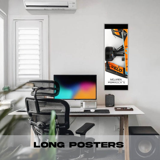 F1 MClaren - Long Poster