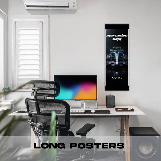 F1 Mercedes AMG W15 #63 - Long Poster